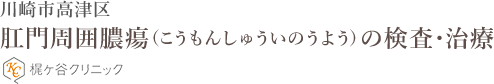 肛門周囲膿瘍（肛門周囲膿瘍）の検査・治療