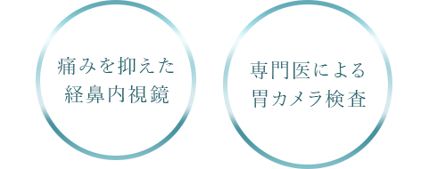 痛みを抑えた経鼻内視鏡 専門医による胃カメラ検査